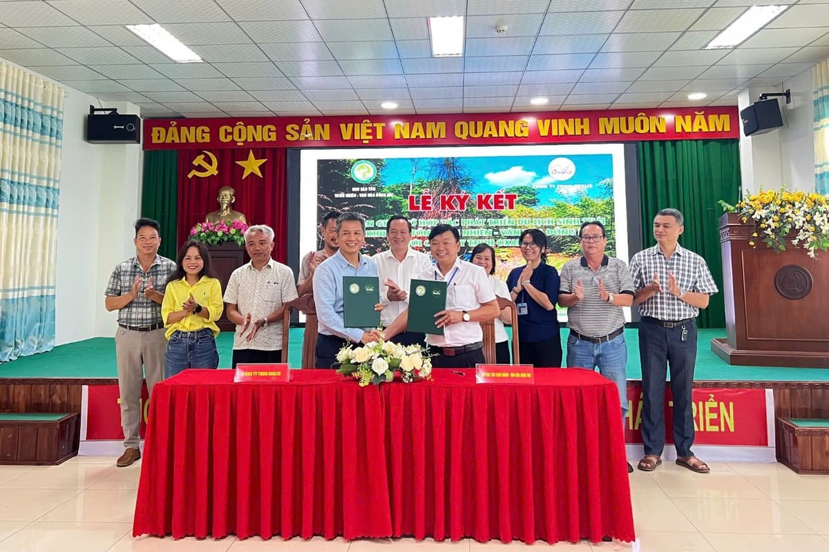 Oxalis và Khu Bảo tồn thiên nhiên - văn hóa Đồng Nai ký kết hợp tác nghiên cứu phát triển sản phẩm du lịch thiên nhiên